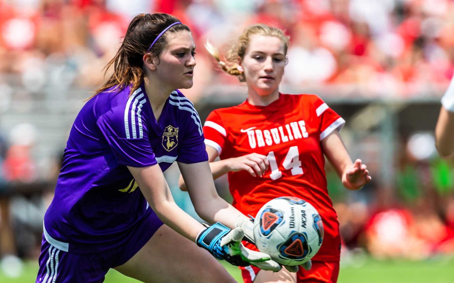 Ursuline vs. Pleasant Hill girls soccer
